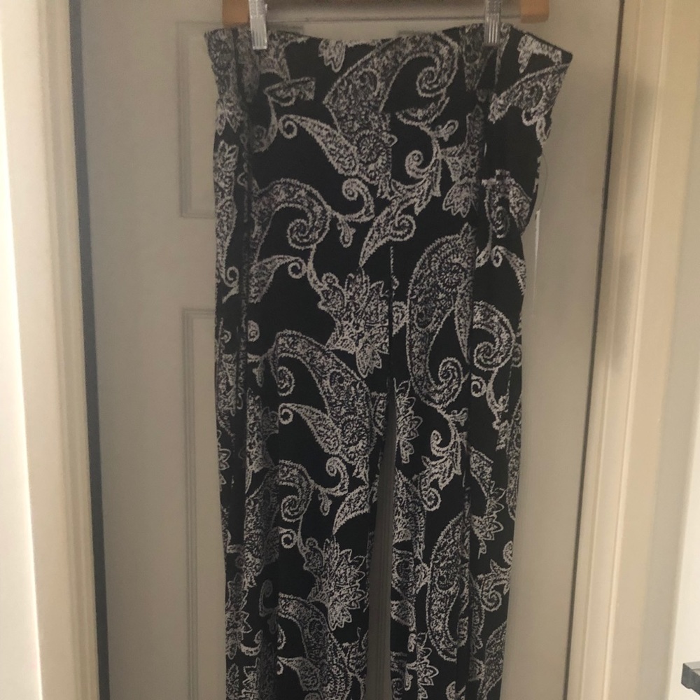 Calesas black & white pants
